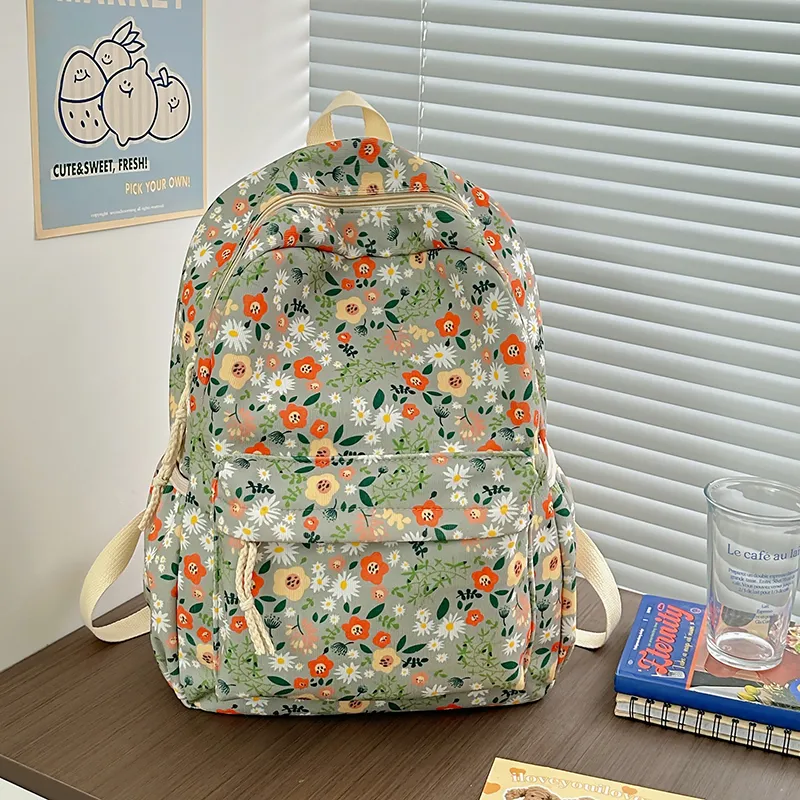 Yalu Nylon Backpack Women's Multicolor-1