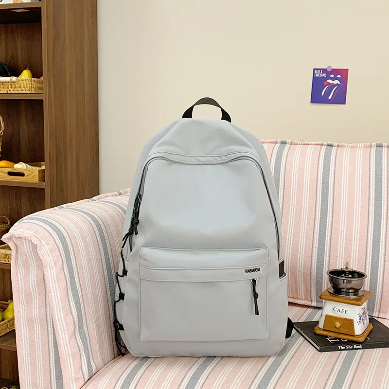 Yalu Nylon Fabric Backpack Unisex Multicolor-7