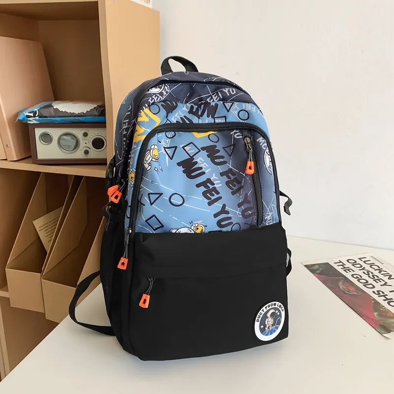 Yalu Nylon Backpack Men's Multicolor-1
