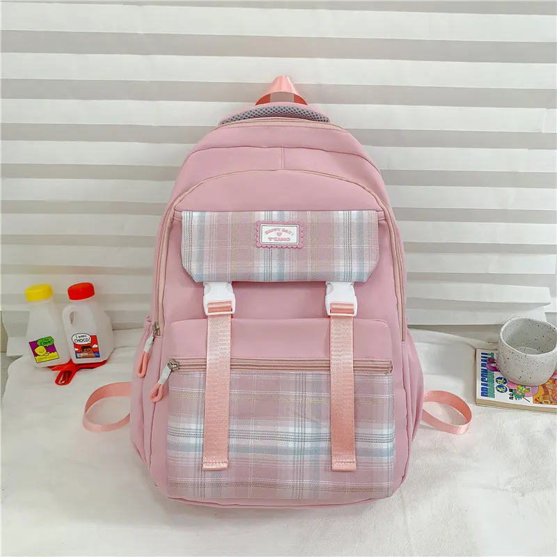 Yalu Nylon Backpack Women's Multicolor-4