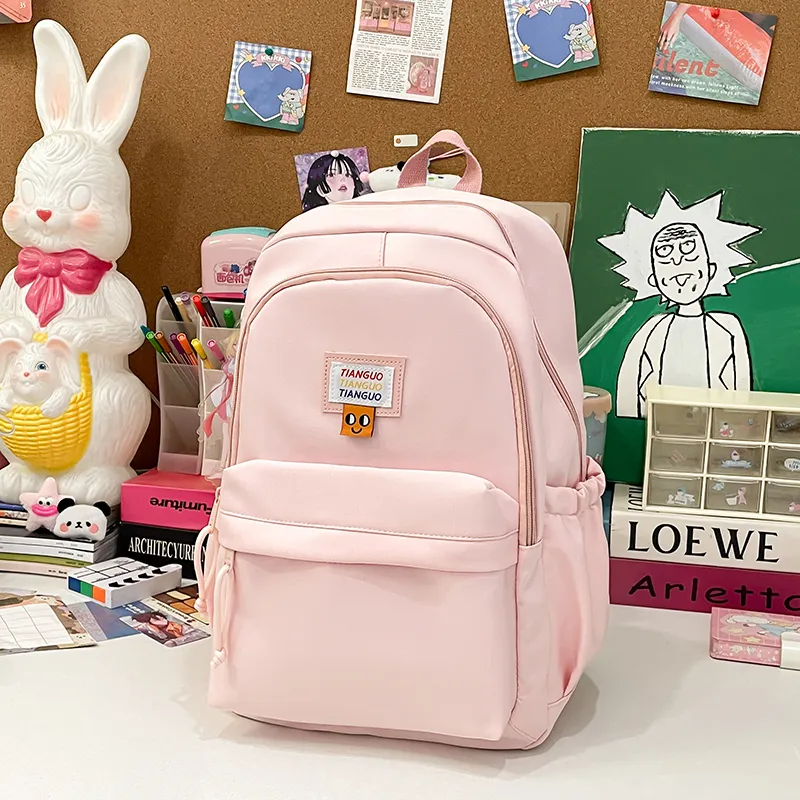 Yalu Nylon Backpack Unisex Multicolor-8
