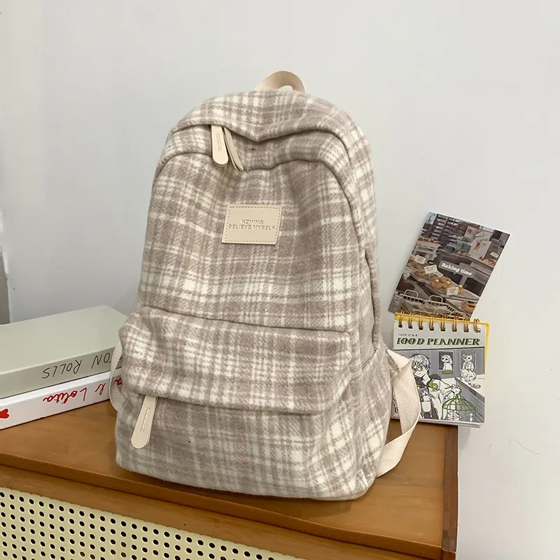 Yalu Woolen Backpack Unisex Multicolor-5