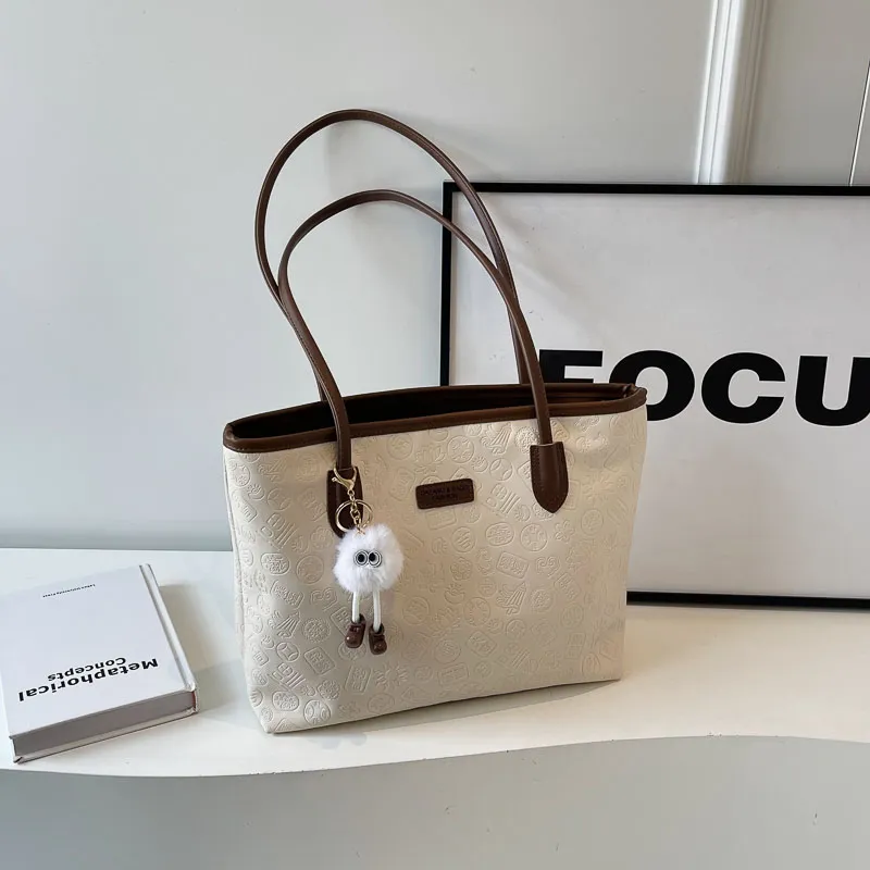 Yalu PU Tote Bag, Shoulder Bag Unisex Multicolor-7