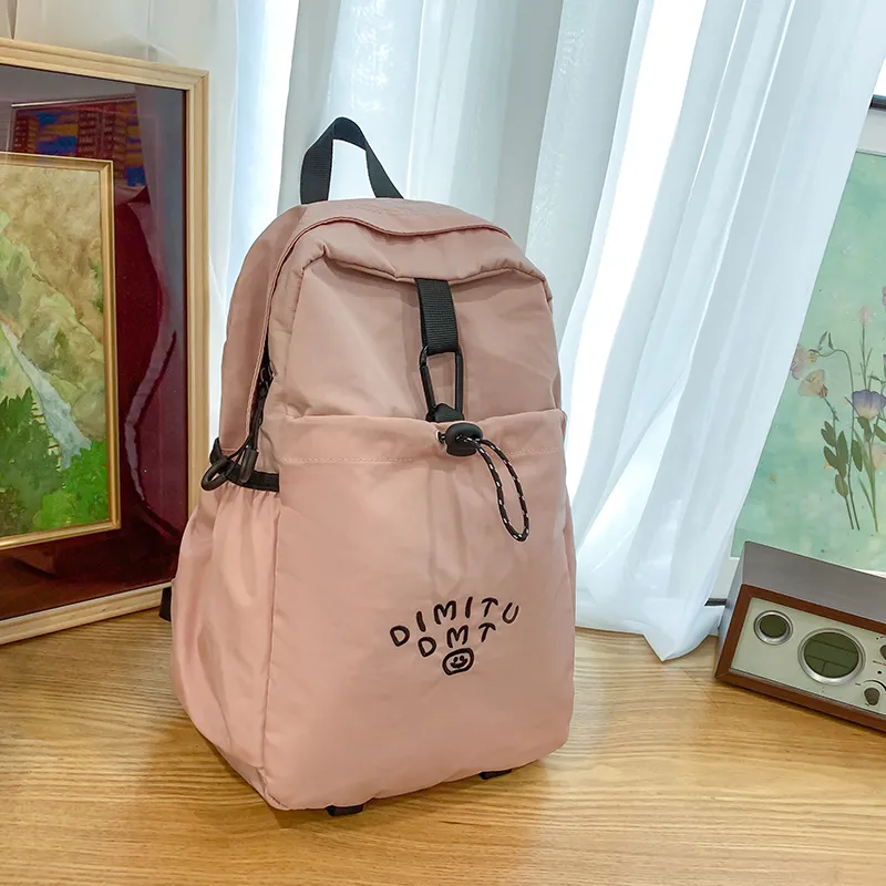 Yalu Nylon Backpack Unisex Multicolor-4
