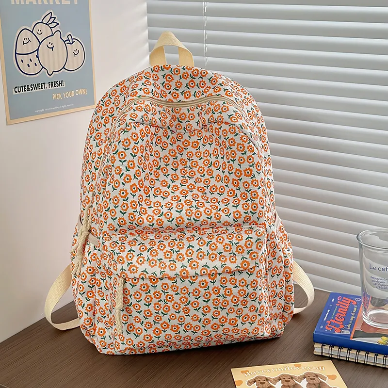 Yalu Nylon Backpack Women's Multicolor-4