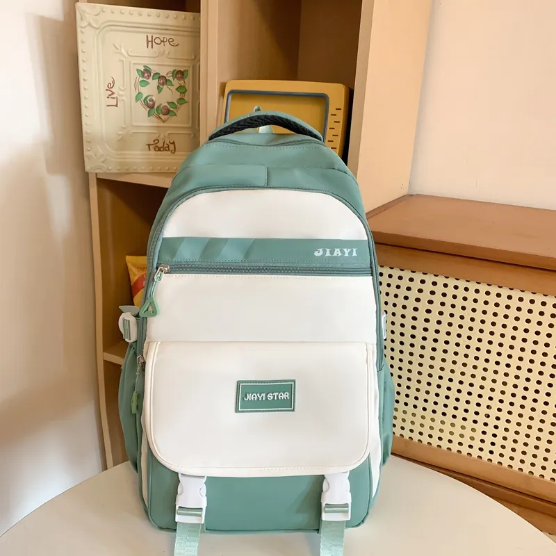 Yalu Nylon Backpack Unisex Multicolor-8