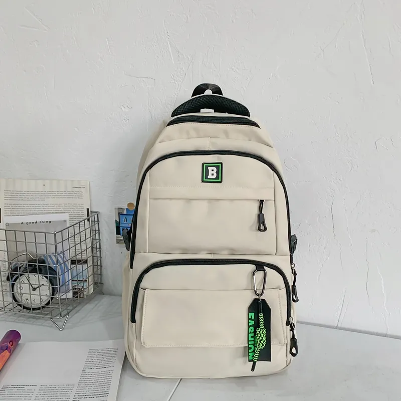 Yalu Nylon Backpack Unisex Multicolor-1