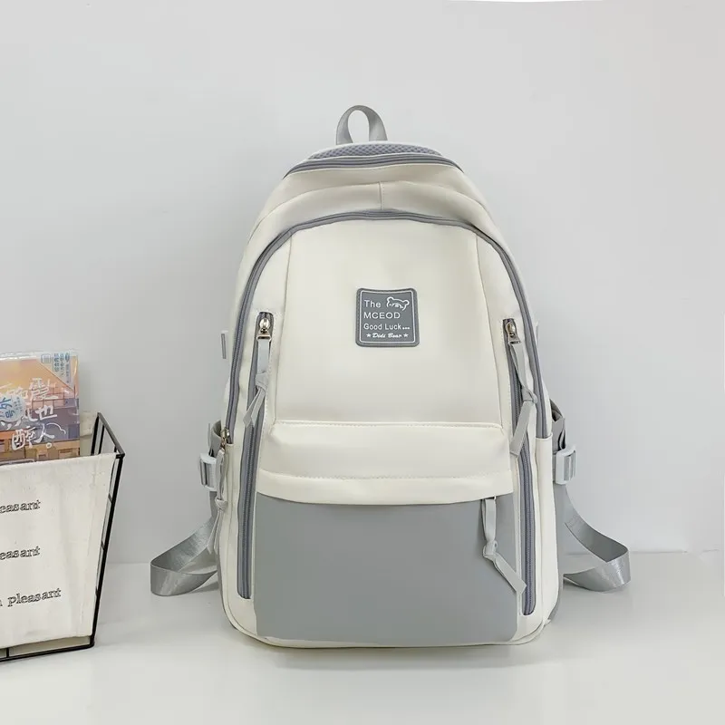 Yalu Nylon Backpack Unisex Multicolor-5