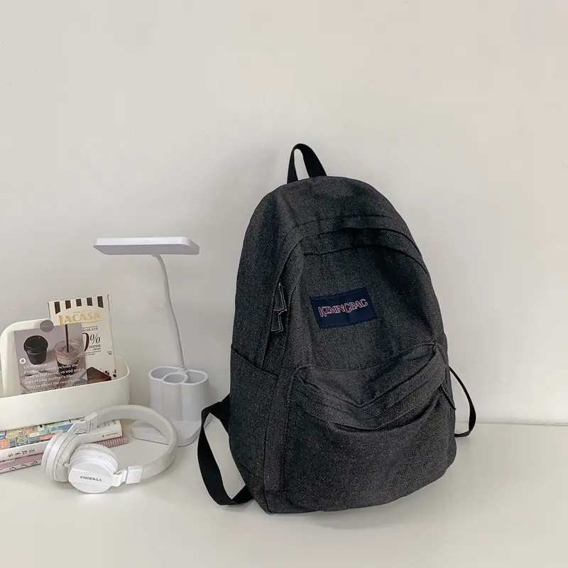 Yalu Denim Backpack Unisex Multicolor-1