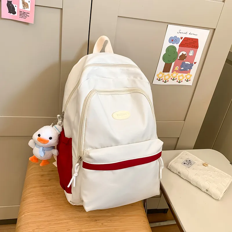Yalu Nylon Backpack Unisex Multicolor-7