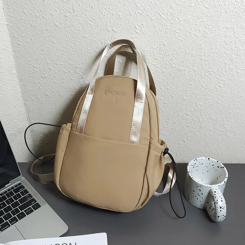 Yalu Nylon Backpack Unisex Multicolor-11
