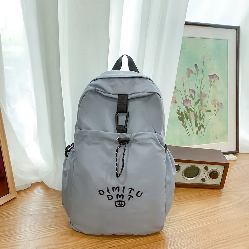 Yalu Nylon Backpack Unisex Multicolor-11