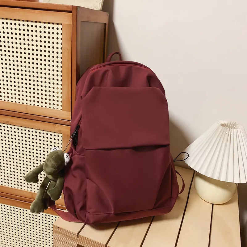 Yalu Nylon Backpack Regular Unisex Multicolor-16