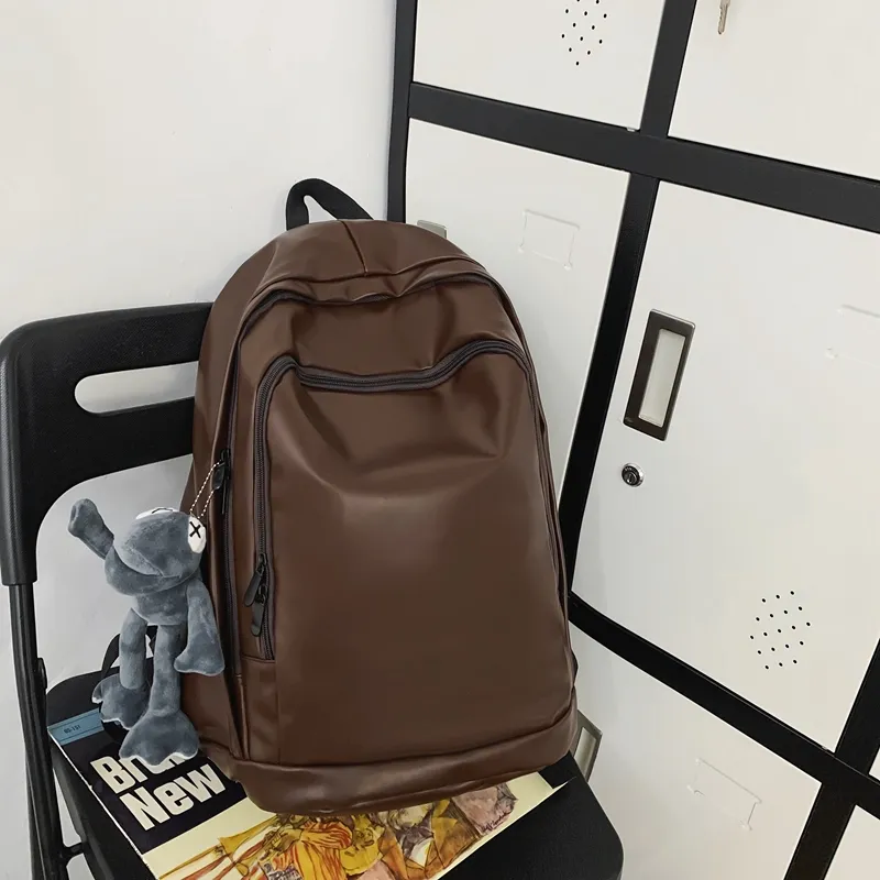 Yalu PU Backpack Unisex Multicolor-4