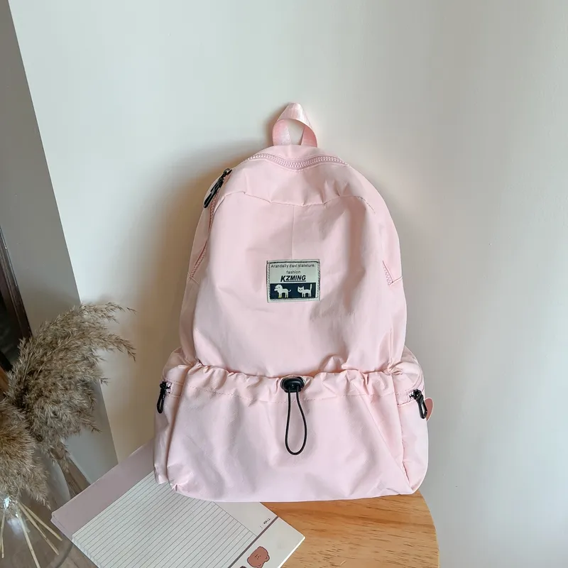 Yalu Composite Cloth Backpack Unisex Multicolor-5