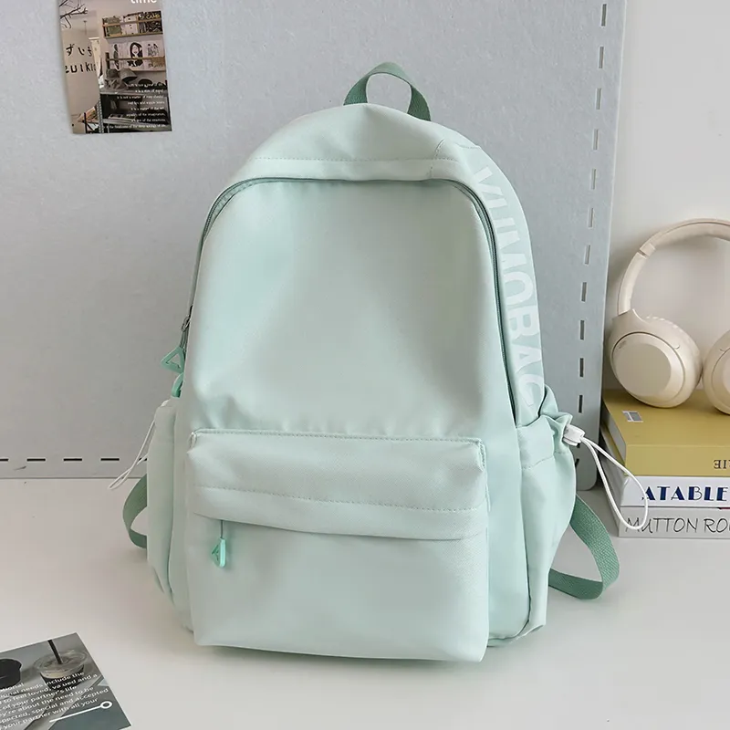 Yalu Nylon Backpack Regular Unisex Multicolor-14