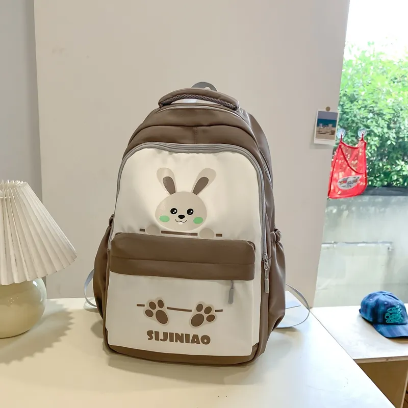 Yalu Nylon Backpack Regular Unisex Multicolor-8