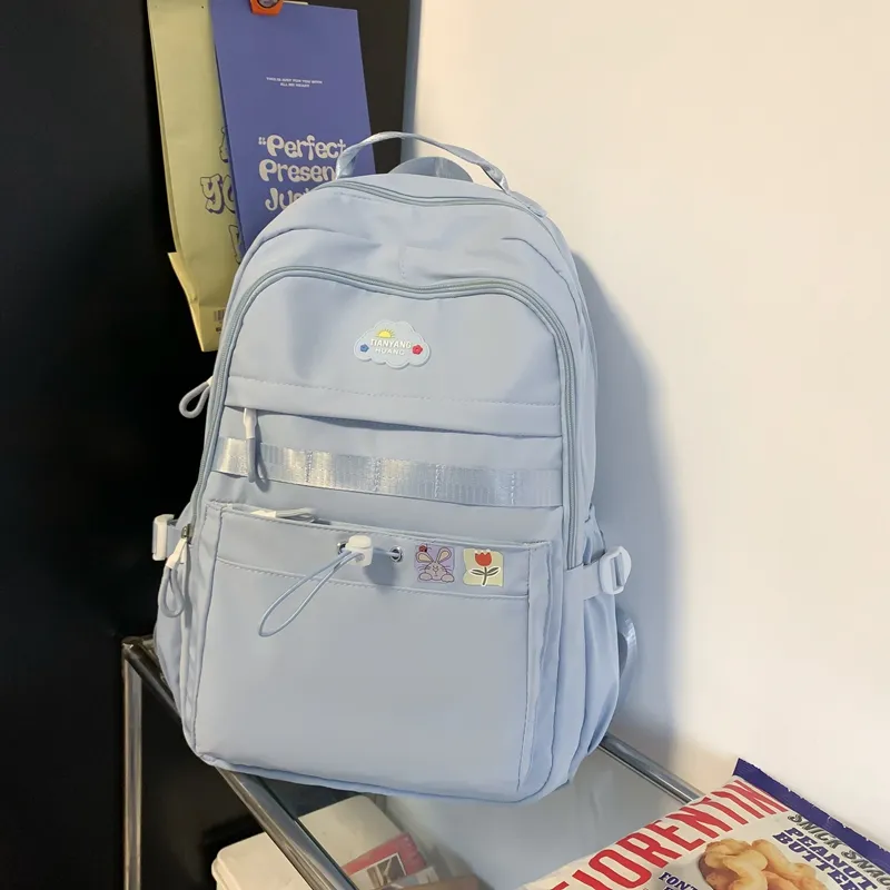 Yalu Nylon Backpack Women's Multicolor-2