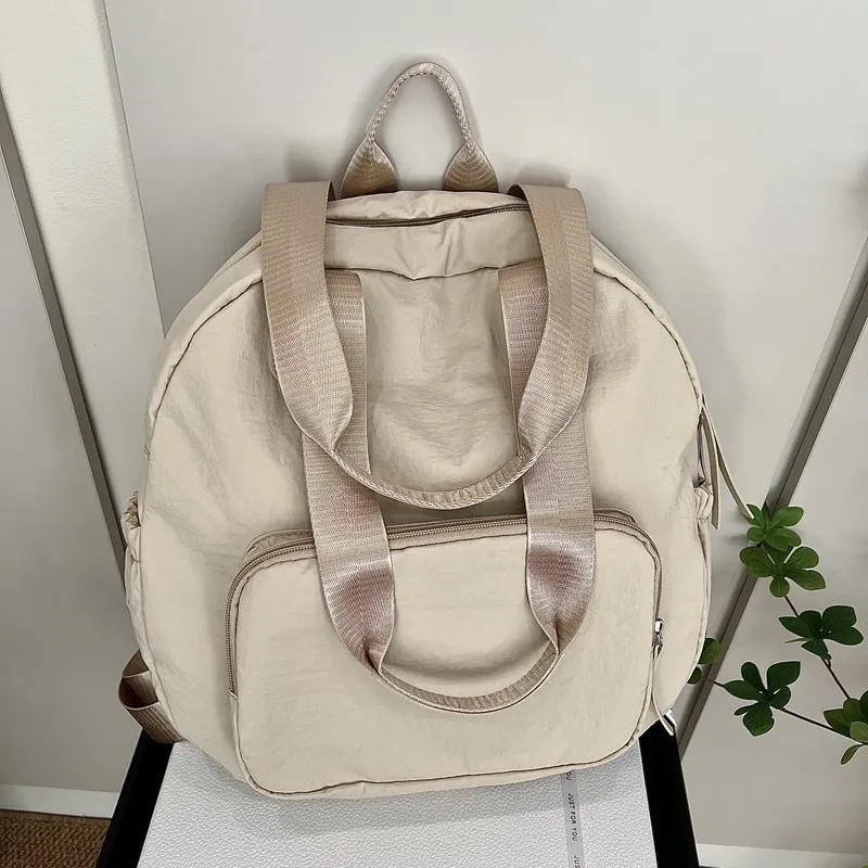 Yalu Nylon Backpack Regular Unisex Multicolor-10