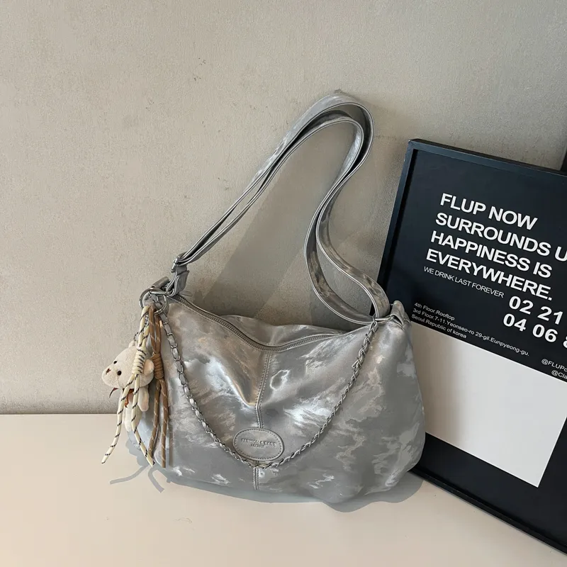 Yalu PU Shoulder Bag Women's Multicolor-10