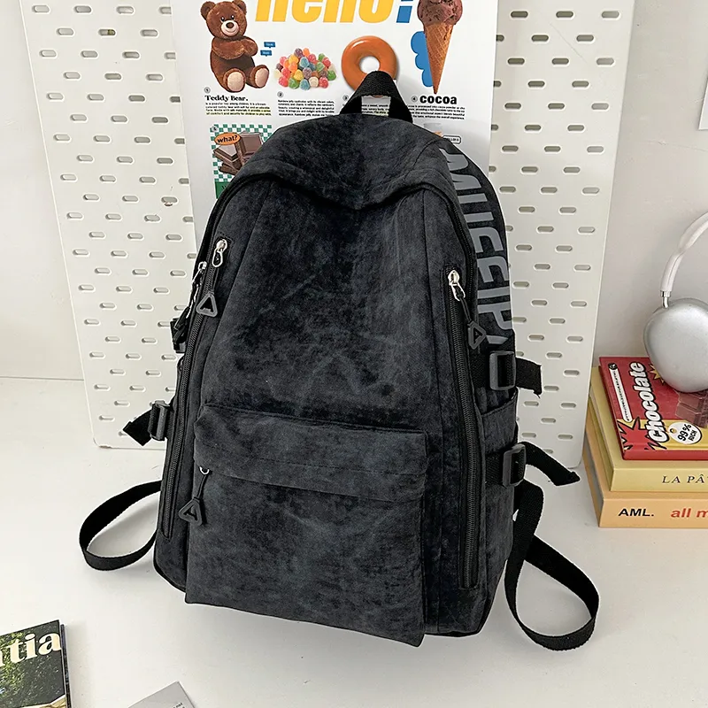 Yalu Nylon Backpack Regular Unisex Multicolor-2