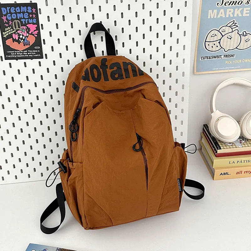 Yalu Nylon Backpack Unisex Multicolor-7