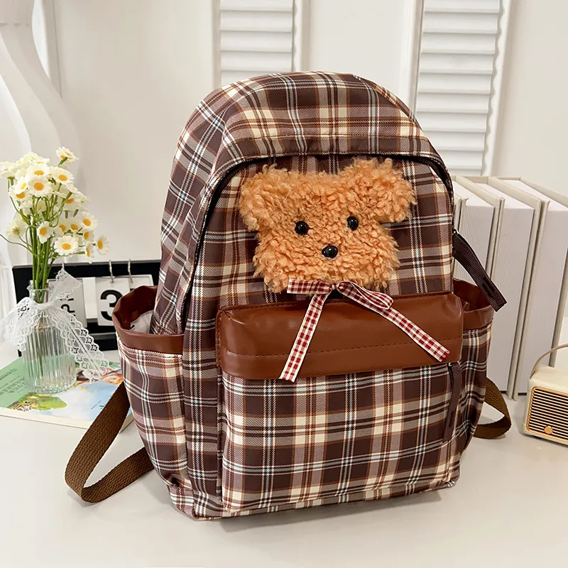 Yalu Nylon Backpack Unisex Multicolor-1