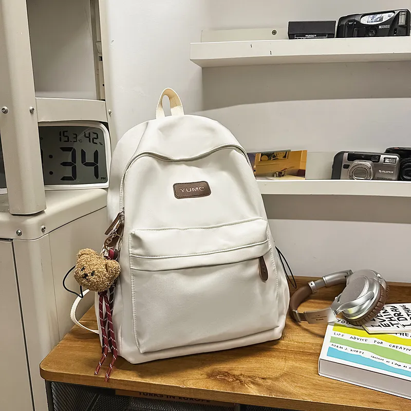Yalu Nylon Backpack Unisex Multicolor-5