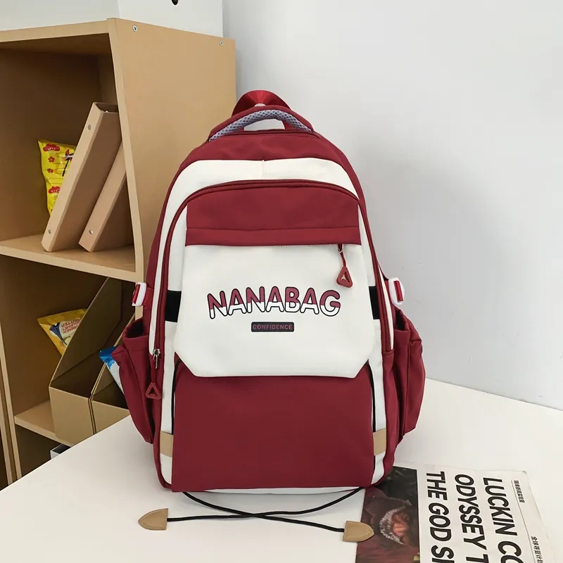 Yalu Nylon Backpack Unisex Multicolor-2
