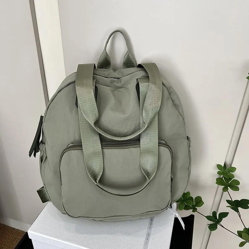 Yalu Nylon Backpack Regular Unisex Multicolor-8