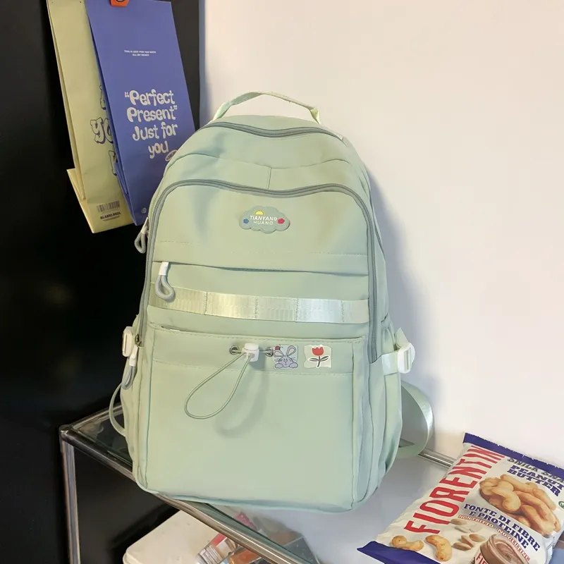 Yalu Nylon Backpack Women's Multicolor-5