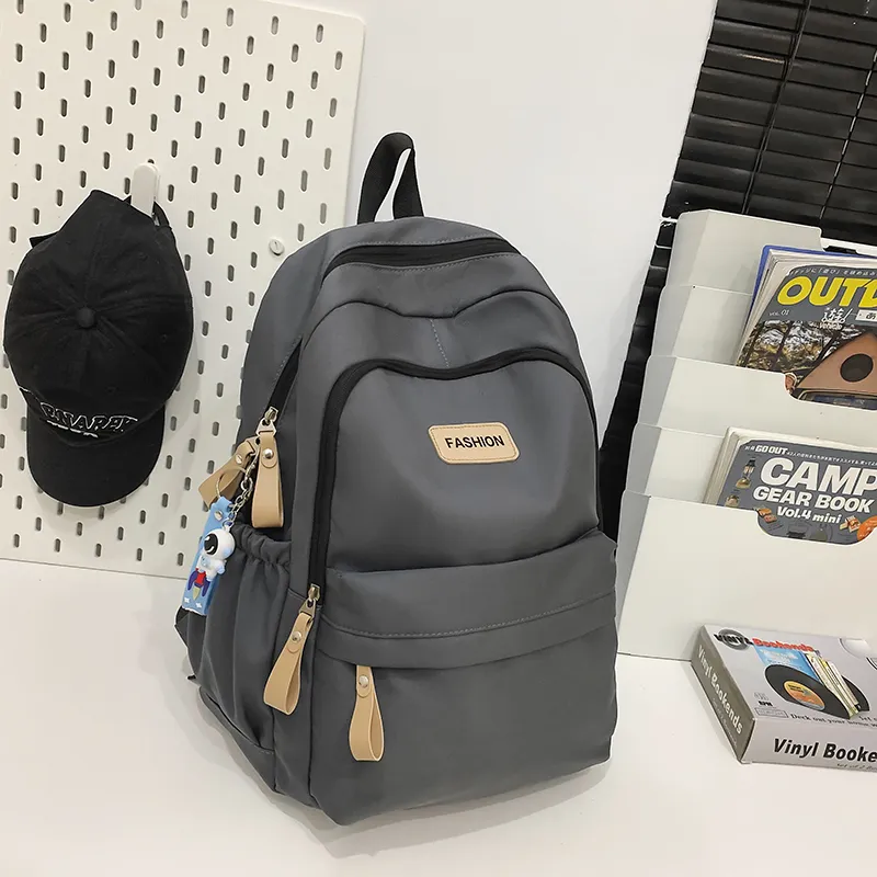 Yalu Nylon Backpack Unisex Multicolor-8