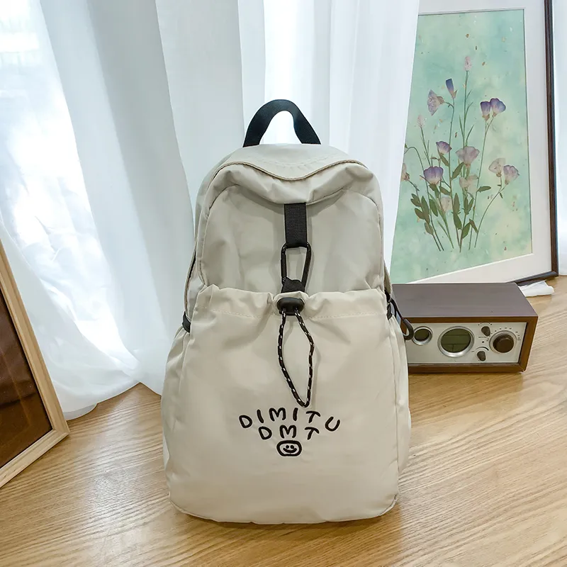 Yalu Nylon Backpack Unisex Multicolor-8