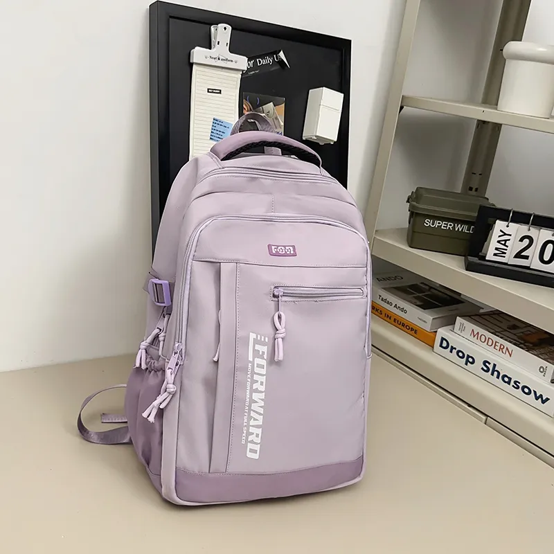 Yalu Nylon Backpack Unisex Multicolor-14