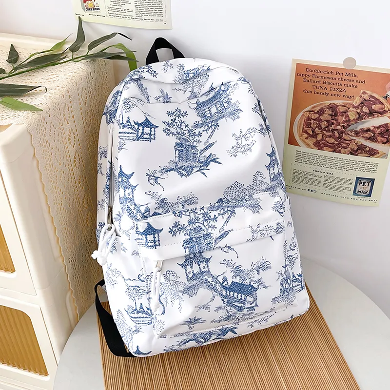 Yalu Nylon Backpack Unisex Multicolor-7