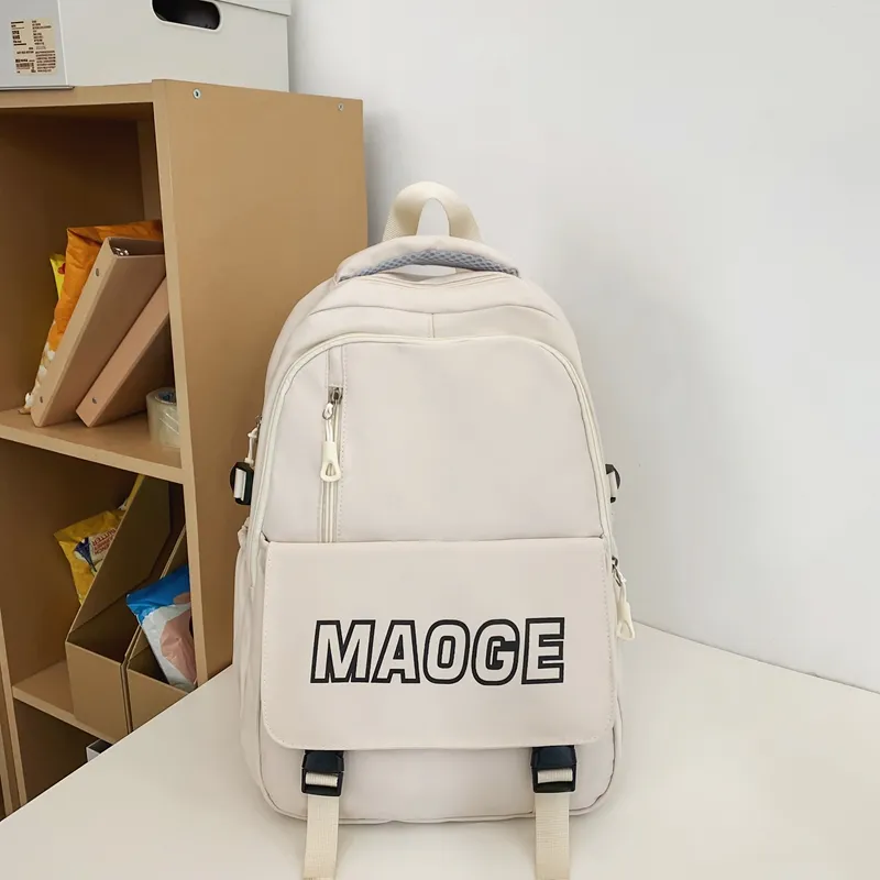 Yalu Nylon Backpack Unisex Multicolor-4