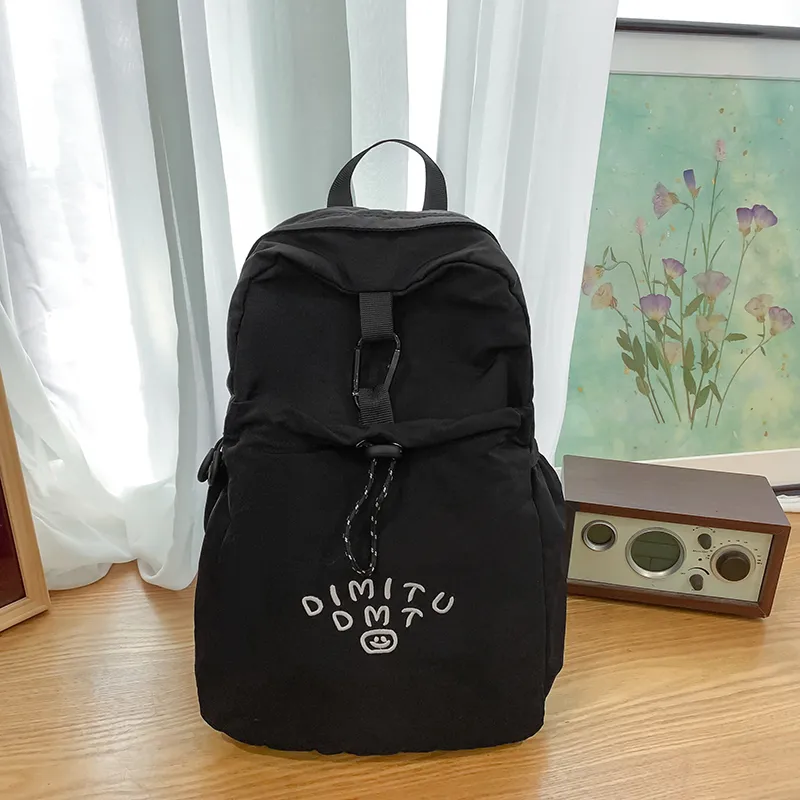 Yalu Nylon Backpack Unisex Multicolor-2