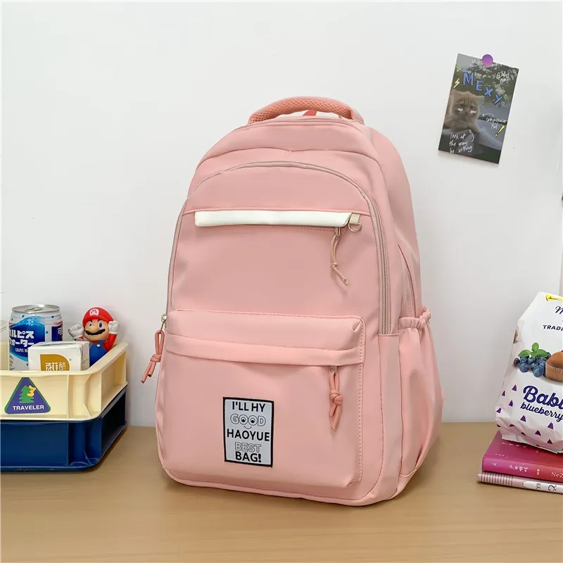 Yalu Nylon Backpack Unisex Multicolor-10