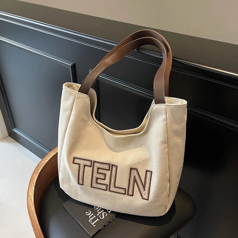 Yalu Canvas Bag, Tote Bag, Shoulder Bag Unisex Multicolor-1