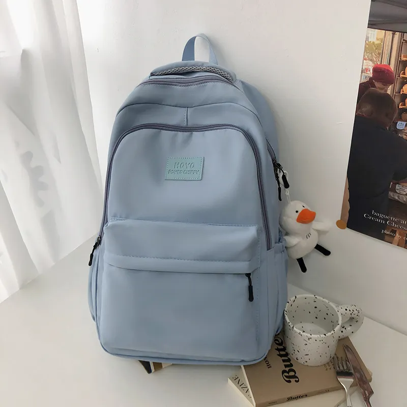 Yalu Nylon Backpack Unisex Multicolor-10