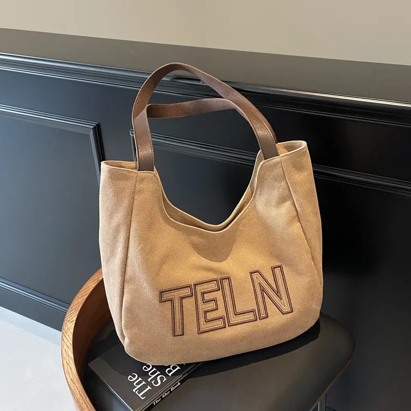 Yalu Canvas Bag, Tote Bag, Shoulder Bag Unisex Multicolor-5
