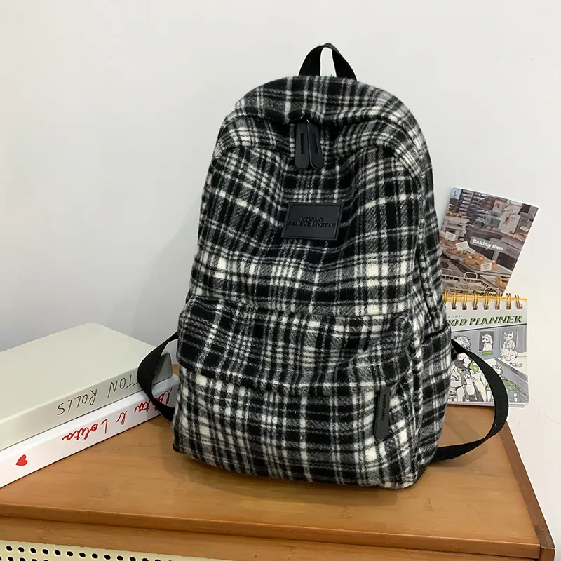 Yalu Woolen Backpack Unisex Multicolor-2