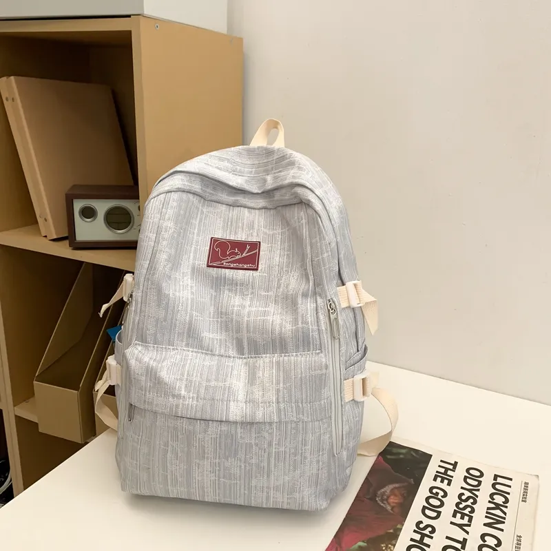 Yalu Nylon Backpack Unisex Multicolor-2