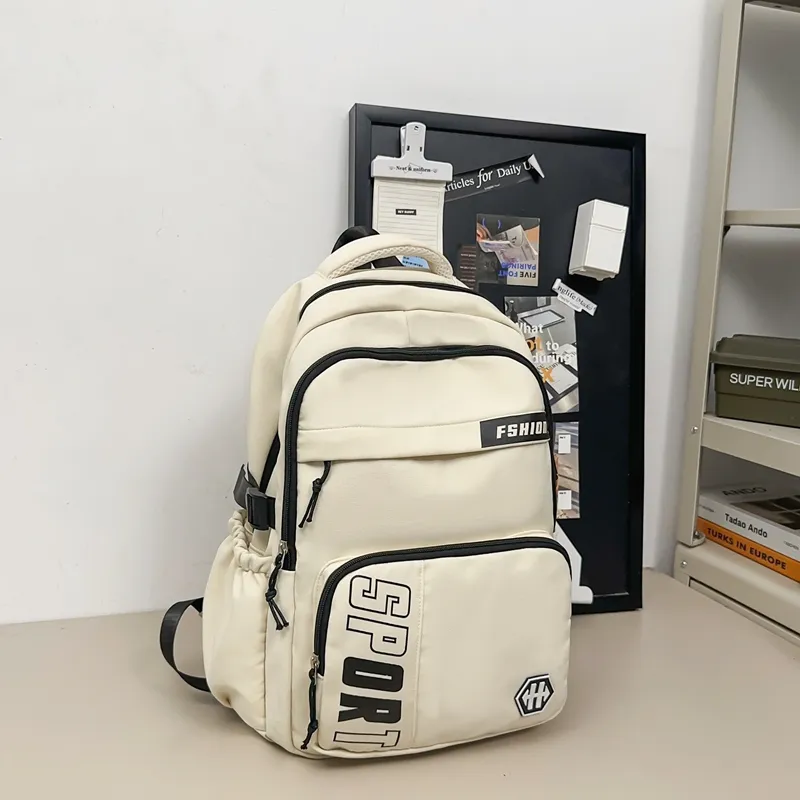 Yalu Nylon Backpack Regular Unisex Multicolor-2