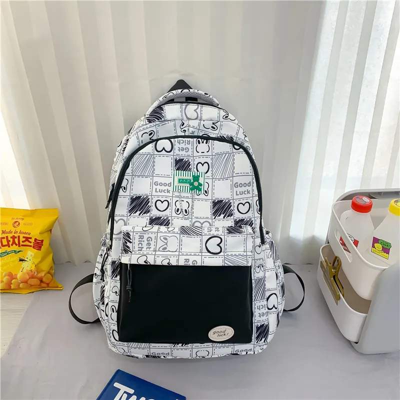 Yalu Nylon Backpack Women's Multicolor-10
