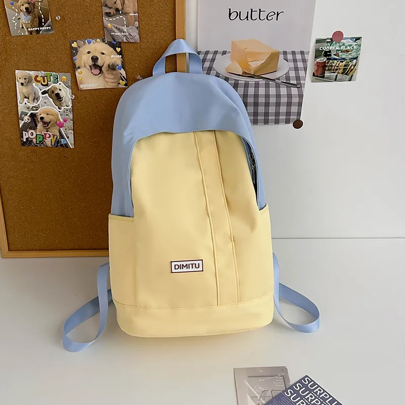 Yalu Nylon Backpack Unisex Multicolor-1