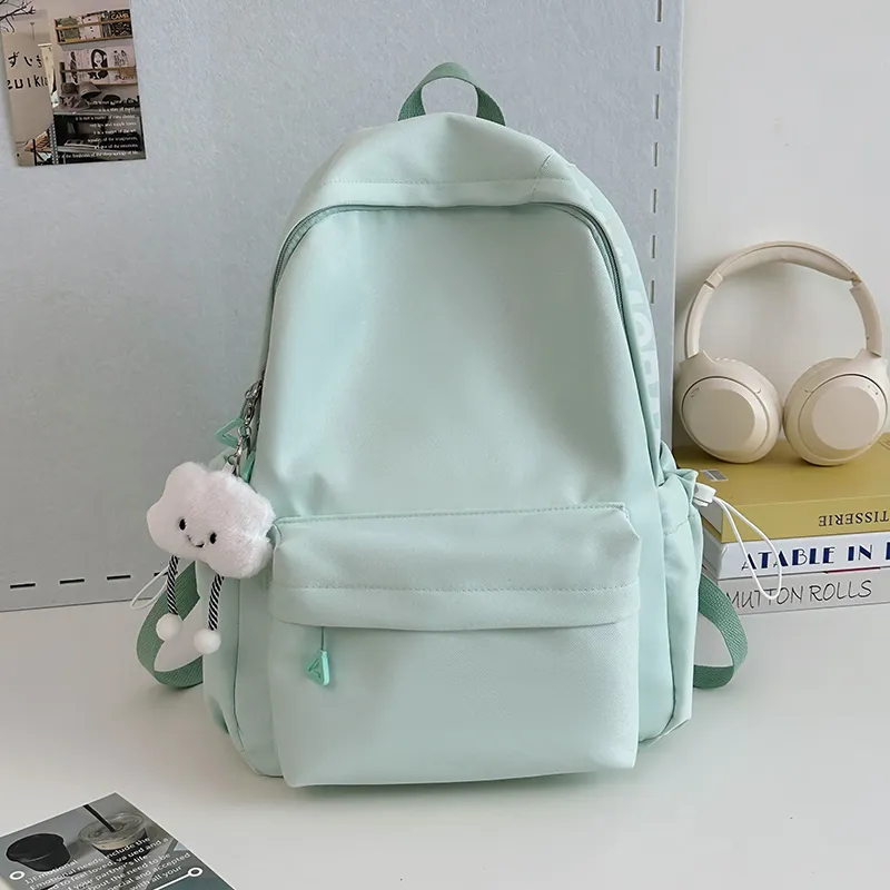 Yalu Nylon Backpack Regular Unisex Multicolor-13