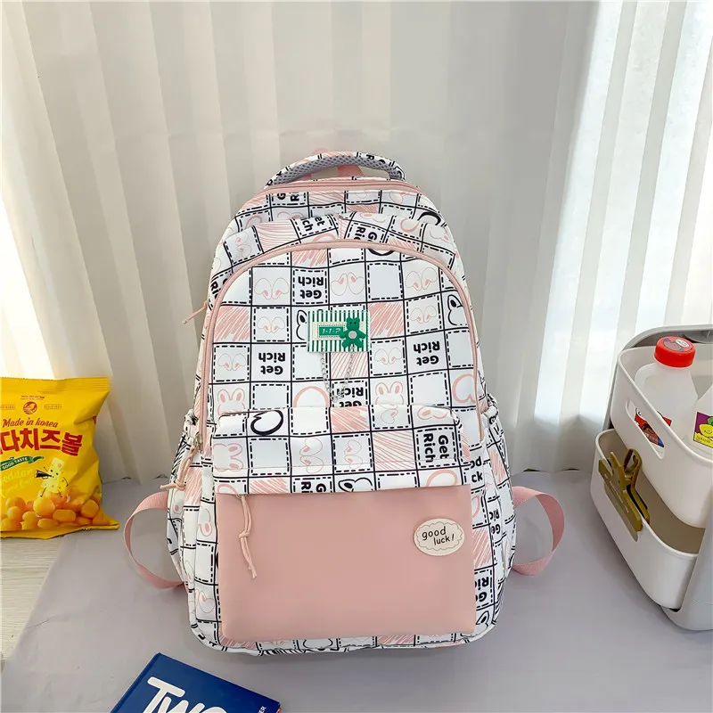 Yalu Nylon Backpack Women's Multicolor-13