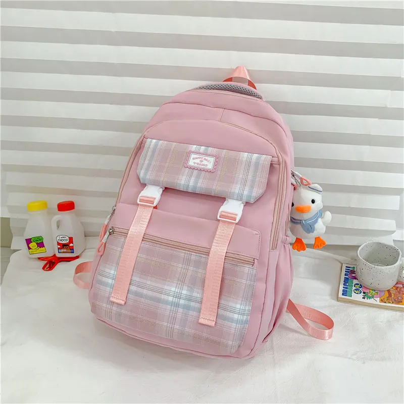Yalu Nylon Backpack Women's Multicolor-5