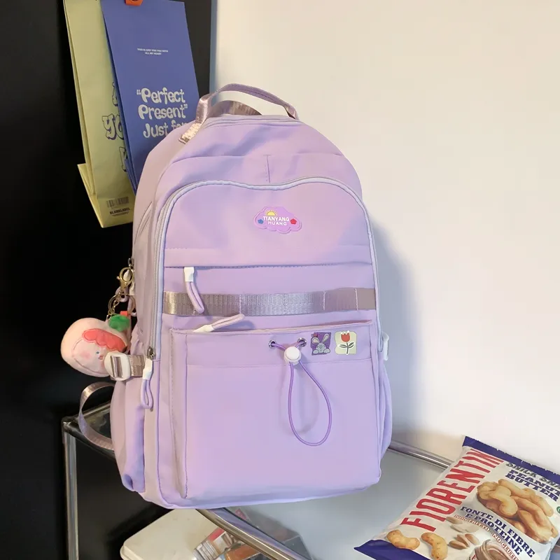 Yalu Nylon Backpack Women's Multicolor-10